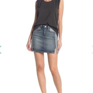 Current elliot mini denim skirt